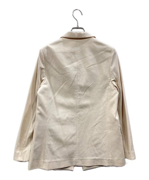 BALLSEY（ボールジィ）BALLSEY (ボールジィ) ハイゲージカノコ 1Bテーラードジャケット ベージュ サイズ:Mの古着・服飾アイテム