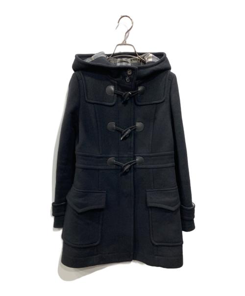 BURBERRY BLUE LABEL（バーバリーロンドンブルーレーベル）BURBERRY BLUE LABEL (バーバリーロンドンブルーレーベル) ダッフルコート ブラック サイズ:Mの古着・服飾アイテム