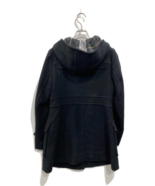 BURBERRY BLUE LABEL（バーバリーロンドンブルーレーベル）BURBERRY BLUE LABEL (バーバリーロンドンブルーレーベル) ダッフルコート ブラック サイズ:Mの古着・服飾アイテム