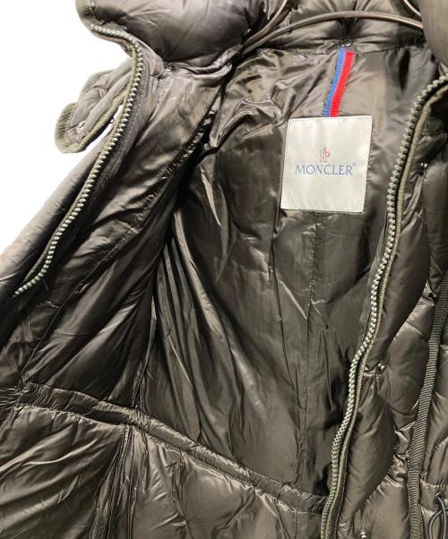 MONCLER（モンクレール）MONCLER (モンクレール) ダウンコート オリーブ サイズ:00の古着・服飾アイテム