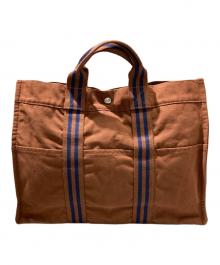 HERMES（エルメス）の古着「フールトゥMMキャンバストートバッグ」
