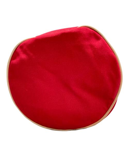 HERMES（エルメス）HERMES (エルメス) ポロションミルルキャンバスショルダーバッグ レッド サイズ:-の古着・服飾アイテム