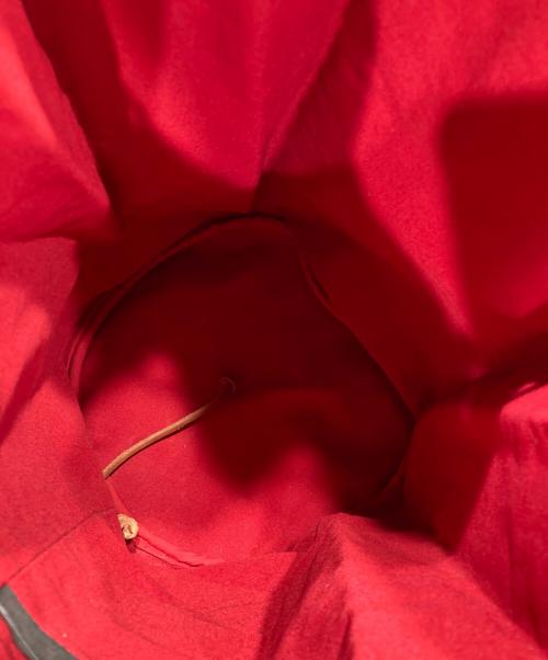 HERMES（エルメス）HERMES (エルメス) ポロションミルルキャンバスショルダーバッグ レッド サイズ:-の古着・服飾アイテム