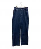 YANUK×WAKA NOZAWAヤヌーク×）の古着「Wide Straight “Purity”」｜ネイビー