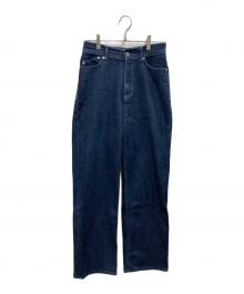 YANUK×WAKA NOZAWA（ヤヌーク）の古着「Wide Straight “Purity”」｜ネイビー