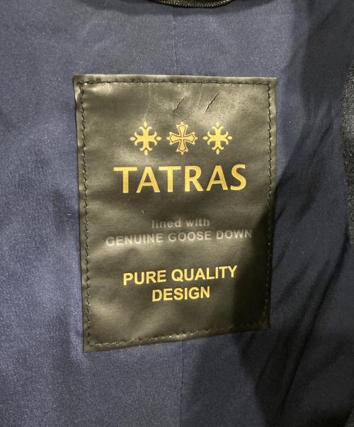 TATRAS（タトラス）TATRAS (タトラス) ビッグカラーダウンコート ネイビー サイズ:02の古着・服飾アイテム