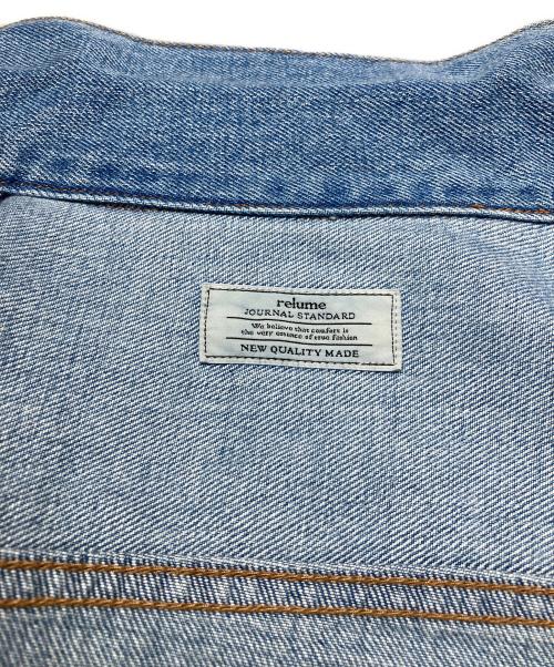 JOURNAL STANDARD relume（ジャーナルスタンダード レリューム）JOURNAL STANDARD relume (ジャーナルスタンダード レリューム) デニムジャケット インディゴ サイズ:SIZE Freeの古着・服飾アイテム