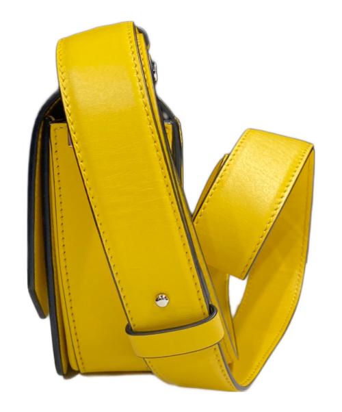 ANTEPRIMA（アンテプリマ）ANTEPRIMA (アンテプリマ) ターンロックレザーミニショルダーバッグ イエローの古着・服飾アイテム