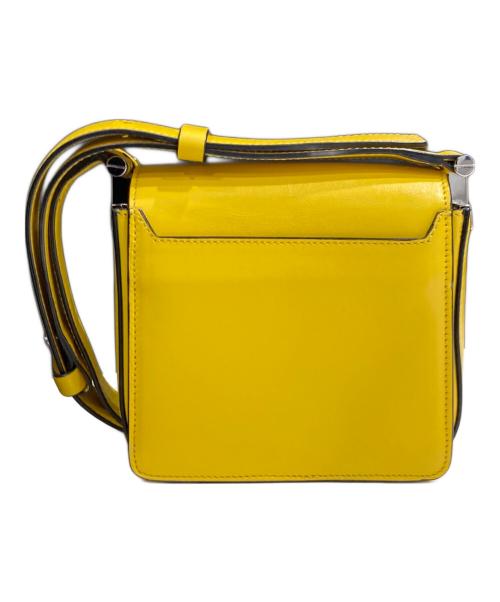 ANTEPRIMA（アンテプリマ）ANTEPRIMA (アンテプリマ) ターンロックレザーミニショルダーバッグ イエローの古着・服飾アイテム