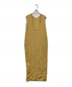 ETRE TOKYOエトレトウキョウ）の古着「スリーブレスコクーンニットワンピース」｜ベージュ