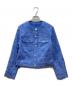 ANAYI（アナイ）の古着「スラブツイードブルゾン」｜ブルー