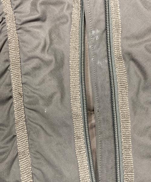 LAGUA GEM（ラグアジェム）LAGUA GEM (ラグアジェム) KNIT DOCKINGブルゾン ブラウン サイズ:Freeの古着・服飾アイテム