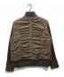 LAGUA GEM (ラグアジェム) KNIT DOCKINGブルゾン ブラウン サイズ:Free：6000円