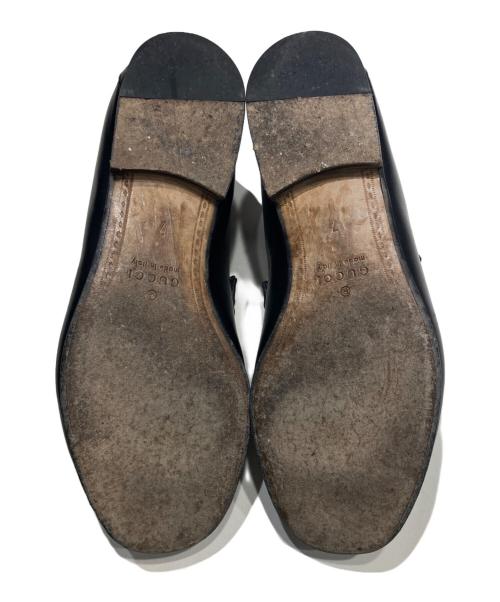 GUCCI（グッチ）GUCCI (グッチ) ホースビットローファー ブラック サイズ:7の古着・服飾アイテム