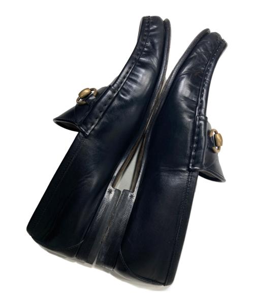 GUCCI（グッチ）GUCCI (グッチ) ホースビットローファー ブラック サイズ:7の古着・服飾アイテム