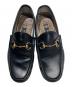 GUCCI (グッチ) ホースビットローファー ブラック サイズ:7：18000円