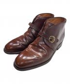 TANINO CRISCI×BARNEYS NEWYORKタニノクリスチー×バーニーズ・ニューヨーク）の古着「モンクストラップブーツ」｜ブラウン