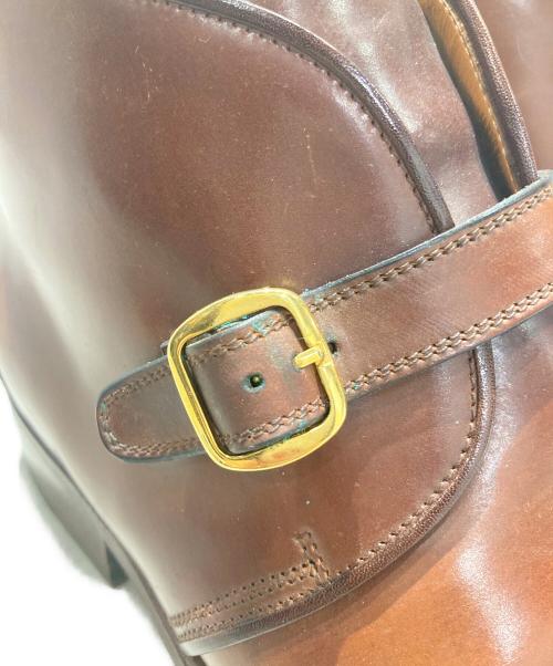 TANINO CRISCI（タニノクリスチー）TANINO CRISCI (タニノクリスチー) BARNEYS NEWYORK (バーニーズ・ニューヨーク) モンクストラップブーツ ブラウン サイズ:8の古着・服飾アイテム