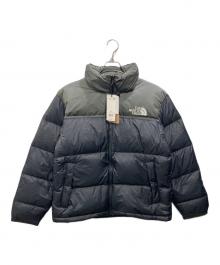 THE NORTH FACE（ザ ノース フェイス）の古着「ヌプシジャケット」｜ヒューズボックスグレー×アスファルトグレ