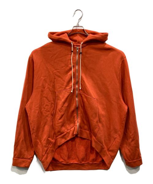 CAMIEL FORTGENS（カミエルフォートヘンス）CAMIEL FORTGENS (カミエルフォートヘンス) ジップパーカー オレンジ サイズ:Mの古着・服飾アイテム