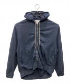 CAMIEL FORTGENSカミエルフォートヘンス）の古着「ジップパーカー」｜ネイビー