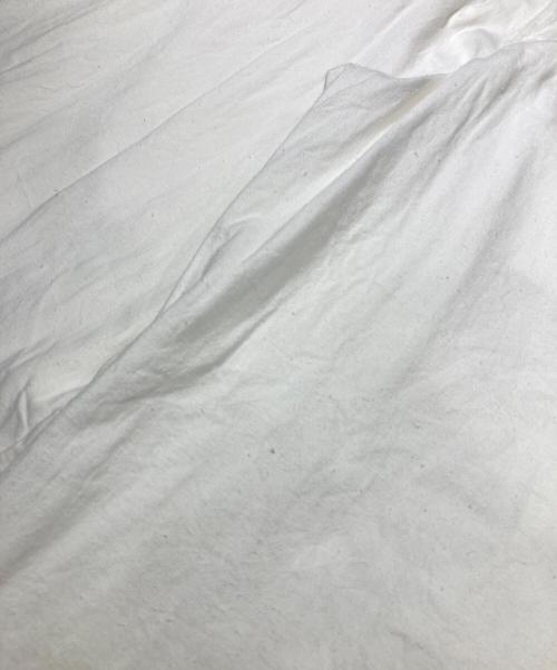 yokosakamoto（ヨウコサカモト）YOKOSAKAMOTO (ヨウコサカモト) コットンリネンパンツ ホワイト サイズ:Lの古着・服飾アイテム