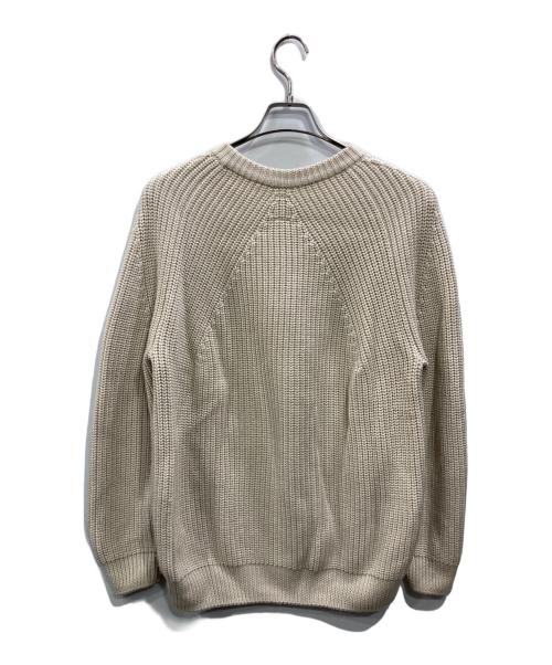 BATONER（バトナ―）BATONER (バトナ―) SIGNATURE CREW NECK アイボリー サイズ:3の古着・服飾アイテム