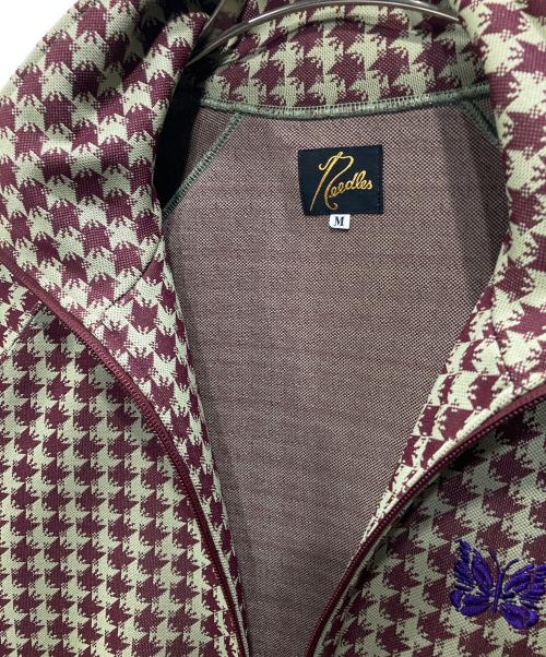 Needles（ニードルズ）Needles (ニードルズ) Poly Jacquard Track Jacket ベージュ サイズ:Mの古着・服飾アイテム