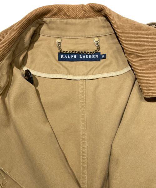 RALPH LAUREN（ラルフローレン）RALPH LAUREN (ラルフローレン) トレンチコート ベージュ サイズ:9の古着・服飾アイテム