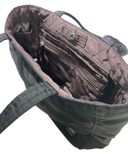 PORTER（ポーター）PORTER (ポーター) CREAMトートバッグ ブラックの古着・服飾アイテム