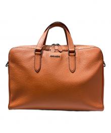 COACH（コーチ）の古着「グラハム ストラクチャード ブリーフ」｜オレンジ