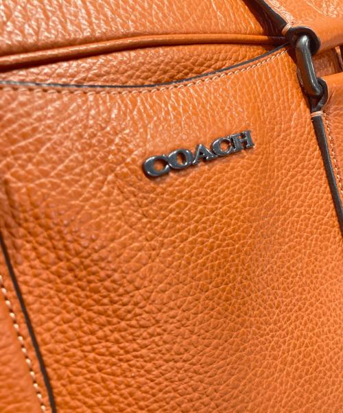 COACH（コーチ）COACH (コーチ) グラハム ストラクチャード ブリーフ オレンジの古着・服飾アイテム