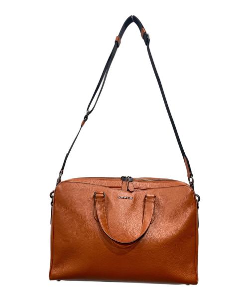 COACH（コーチ）COACH (コーチ) グラハム ストラクチャード ブリーフ オレンジの古着・服飾アイテム