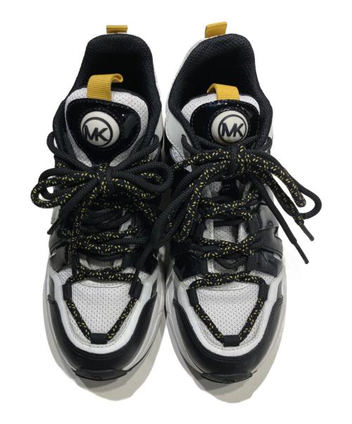 MICHAEL KORS（マイケル・コース）MICHAEL KORS (マイケル・コース) スニーカー ホワイト×ブラック サイズ:22.5cmの古着・服飾アイテム