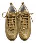 中古・古着 NIKE (ナイキ) AIR MAX 97 ゴールド サイズ:22.5cm：5000円