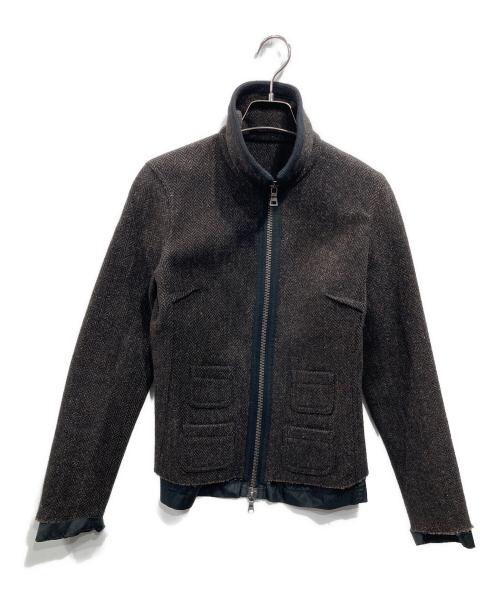 PRADA SPORTS（プラダスポーツ）PRADA SPORTS (プラダスポーツ) ツイードジャケット ブラウン サイズ:SIZE Sの古着・服飾アイテム
