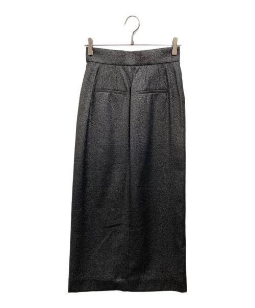 icB（アイシービー）icB (アイシービー) フォイルプリントスカート グレー サイズ:SIZE 2の古着・服飾アイテム