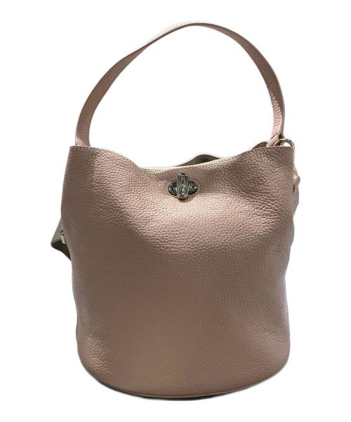 FURLA（フルラ）FURLA (フルラ) Danaeバケットバッグ ピンクの古着・服飾アイテム