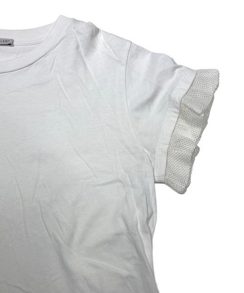 MONCLER（モンクレール）MONCLER (モンクレール) 切替カットソー ホワイト サイズ:14Aの古着・服飾アイテム