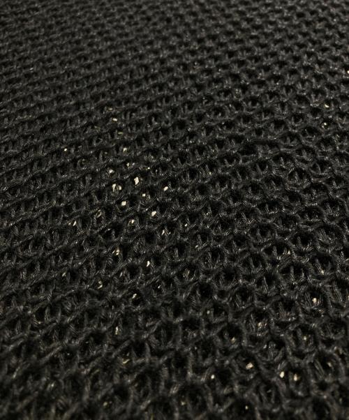 POLO RALPH LAUREN（ポロ・ラルフローレン）POLO RALPH LAUREN (ポロ・ラルフローレン) メッシュニット ブラック サイズ:Sの古着・服飾アイテム