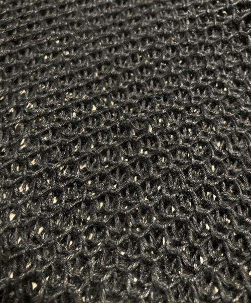 POLO RALPH LAUREN（ポロ・ラルフローレン）POLO RALPH LAUREN (ポロ・ラルフローレン) メッシュニット ブラック サイズ:Sの古着・服飾アイテム