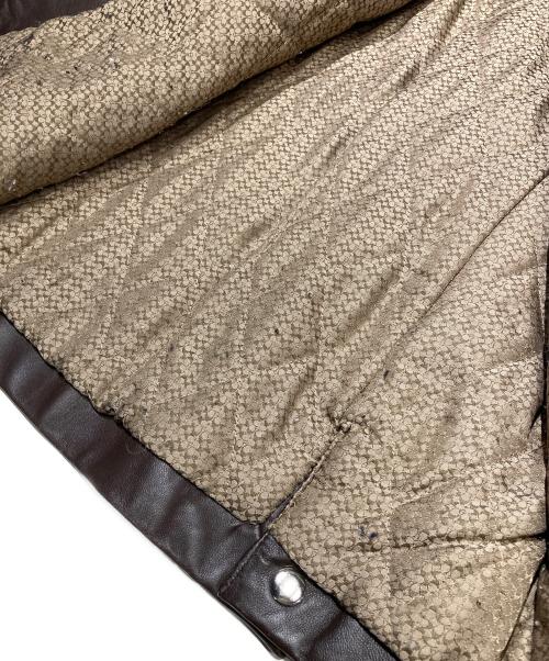 COACH（コーチ）COACH (コーチ) レザージャケット ブラウン サイズ:Sの古着・服飾アイテム