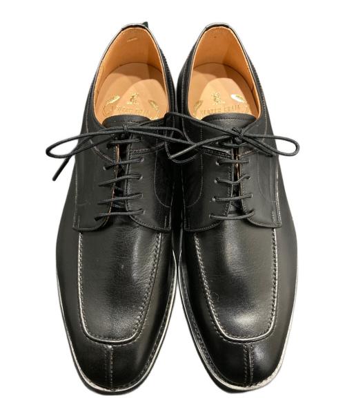 SCOTCH GRAIN（スコッチグレイン）SCOTCH GRAIN (スコッチグレイン) Uチップシューズ ブラック サイズ:24.5㎝の古着・服飾アイテム