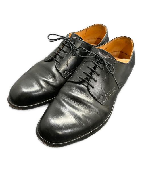 SCOTCH GRAIN（スコッチグレイン）SCOTCH GRAIN (スコッチグレイン) プレーントゥシューズ ブラック サイズ:24.5㎝の古着・服飾アイテム