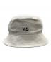 Y-3 (ワイスリー) バケットハット アイボリー：7000円