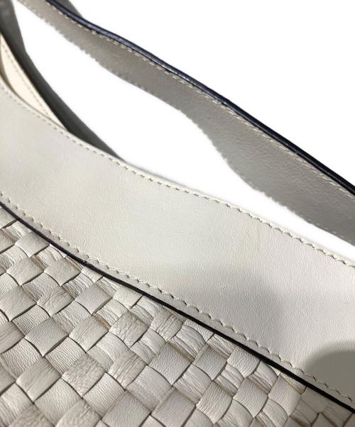 MaxMara（マックスマーラ）MaxMara (マックスマーラ) メッシュワンショルダーバッグ ホワイト サイズ:-の古着・服飾アイテム