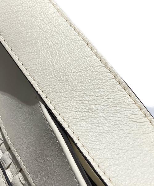 MaxMara（マックスマーラ）MaxMara (マックスマーラ) メッシュワンショルダーバッグ ホワイト サイズ:-の古着・服飾アイテム