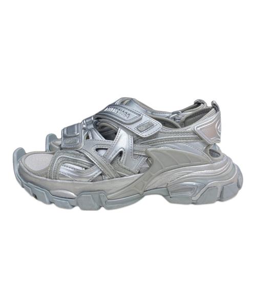 BALENCIAGA（バレンシアガ）BALENCIAGA (バレンシアガ) トラックサンダル シルバー サイズ:24cmの古着・服飾アイテム