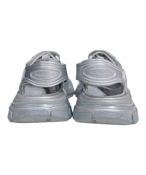BALENCIAGA（バレンシアガ）BALENCIAGA (バレンシアガ) トラックサンダル シルバー サイズ:24cmの古着・服飾アイテム