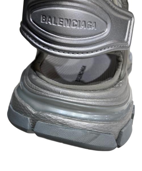 BALENCIAGA（バレンシアガ）BALENCIAGA (バレンシアガ) トラックサンダル シルバー サイズ:24cmの古着・服飾アイテム